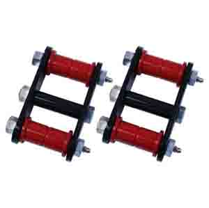 Fat Bob's Garage, Rugged Ridge, Part #18265.08, Jeep CJ Heavy Duty Front Leaf Spring Shackles 1976-1986 MAIN