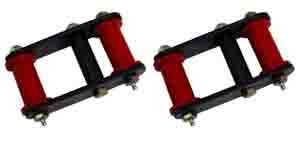 Fat Bob's Garage, Rugged Ridge, Part #18265.04, Jeep CJ Heavy Duty Front/Rear Leaf Spring Shackles 1955-1975 MAIN