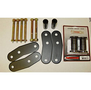 Fat Bob's Garage, Rugged Ridge, Part #18265.19, Jeep YJ Wrangler Heavy Duty Rear Leaf Spring Shackles 1" Lift 1987-1995 MAIN