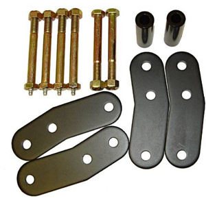 Fat Bob's Garage, Rugged Ridge, Part #18265.18, Jeep YJ Wrangler Heavy Duty Rear Leaf Spring Shackles 1987-1995 MAIN
