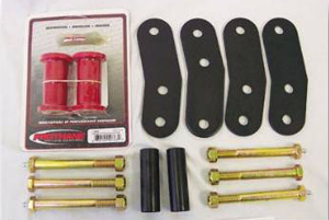 Fat Bob's Garage, Rugged Ridge, Part #18265.20, Jeep YJ Wrangler Heavy Duty Rear Leaf Spring Shackles 1" Lift 1987-1995 MAIN