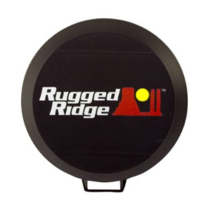 Fat Bob's Garage, Rugged Ridge, Part #15210.52, HID Off Road Light Cover, 5" Black, Each MAIN