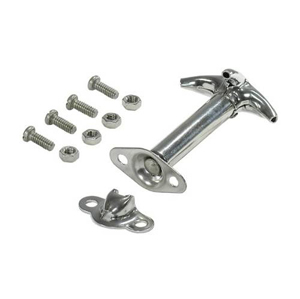Fat Bob's Garage, Rugged Ridge, Part #11116.03, Jeep Willys/CJ/Wrangler Hood Catch, Stainless Steel 1942-1995 MAIN