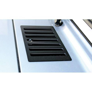 Fat Bob's Garage, Rugged Ridge, Part #11206.03, Jeep TJ/LJ Wrangler Cowl Vent Cover, Black 1998-2006 MAIN