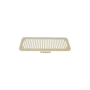 Fat Bob's Garage, Rugged Ridge, Part #11117.02, Jeep CJ/Wrangler Cowl Vent Cover, Stainles Steel 1976-1995 MAIN