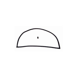 Fat Bob's Garage, OMIX-ADA Part #12304.02, Inner Glass Seal Lift gate MAIN