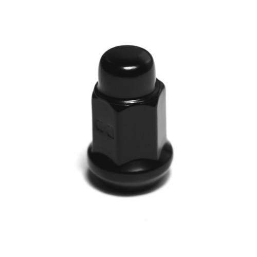 Fat Bob's Garage, Rugged Ridge, Part #16715.07, Nut Wheel Lug 1/2-20 Black MAIN