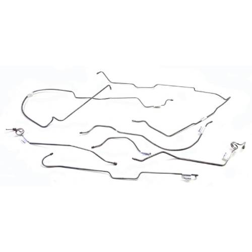 Fat Bob's Garage, OMIX-ADA Part #16737.42, Brake Line Kit Stainless Steel Disc MAIN