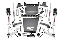 Rough Country 7" Stamped LCA Lift Kit Forged UCA Bracket N3 Chevy/GMC 1500 16-18 MAIN