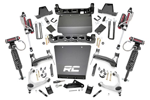 Rough Country 7" Steel LCA Lift Forged UCA Bracket Vertex Chevy/GMC 1500 16-18 LARGE