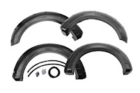 Rough Country Defender Pocket Fender Flares Black For Ford SuperDuty 17-22 MAIN