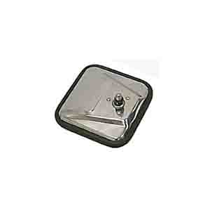 Fat Bob's Garage, Rugged Ridge, Part #11006.01, Jeep CJ Mirror Head, Stainless Steel 1955-1986 MAIN