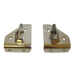 Fat Bob's Garage, Rugged Ridge, Part #11028.01, CJ/Wrangler Windshield Light Mounting Brackets 1976-1995 MAIN