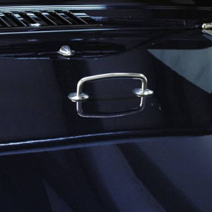 Fat Bob's Garage, Rugged Ridge, Part #11104.01, Jeep Wrangler Windshield Tie Down Kit, Stainless Steel 1997-2006 MAIN