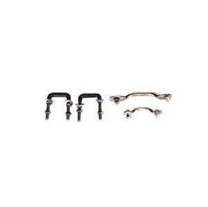 Fat Bob's Garage, Rugged Ridge, Part #11104.02, Jeep CJ/Wrangler Windshield Tie Down Kit, Stainless Steel 1955-1995 MAIN