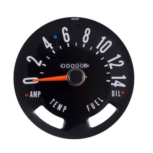 Fat Bob's Garage, OMIX-ADA Part #17207.02, Speedometer KPH MAIN