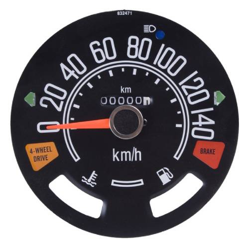 Fat Bob's Garage, OMIX-ADA Part #17207.04, Speedometer KPH MAIN