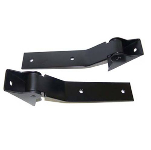 Fat Bob's Garage, Rugged Ridge, Part #11218.01, Jeep YJ Wrangler Tailgate Hinge Set, Black 1987-1995 MAIN