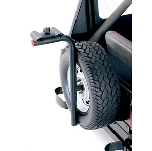 Fat Bob's Garage, Rugged Ridge, Part #11237.10, Spare Tire Bike Carrier MAIN