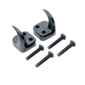 Fat Bob's Garage, Rugged Ridge, Part #11236.03, Tow Hook, Front Pair, Black MAIN
