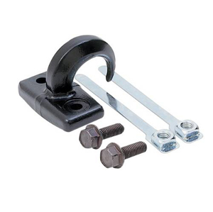 Fat Bob's Garage, Rugged Ridge, Part #11236.04, Tow Hook, Rear, Black, Each MAIN