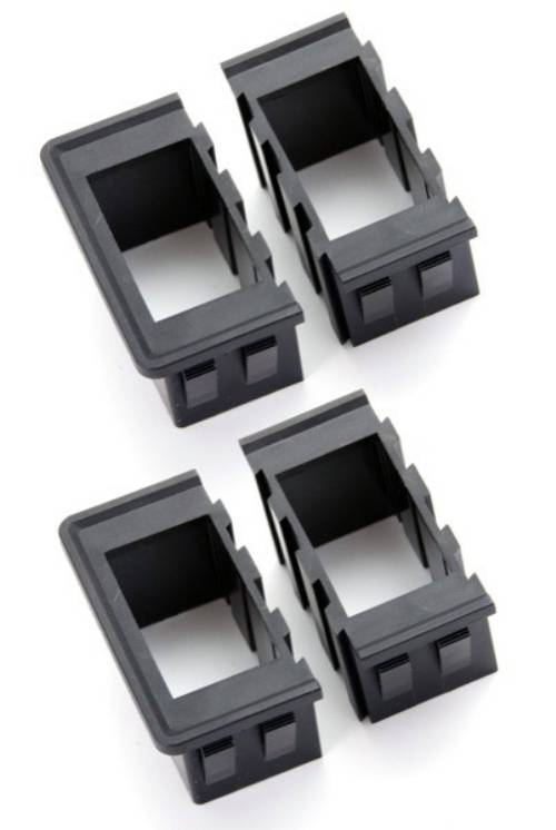 Fat Bob's Garage, Rugged Ridge, Part #17235.20, Rocker Switch Housing Kit, Mounts 2, 3 or 4 Rugged Ridge Switches MAIN