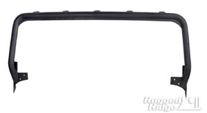 Fat Bob's Garage, Rugged Ridge, Part #11232.21, Jeep JK Wrangler Windshield Mount Light Bar, Textured Black, 2007-2016 MAIN
