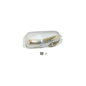 Fat Bob's Garage, Rugged Ridge, Part #11122.02, Jeep CJ Wiper Motor Cover Kit, Stainless Steel 1976-1986 MAIN