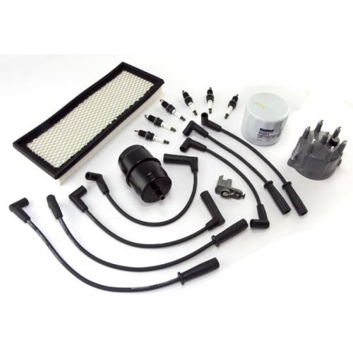 Fat Bob's Garage, OMIX-ADA Part #17256.02, Ignition Tune Up Kit 4.0L 1991-1993 Jeep YJ Wrangler MAIN
