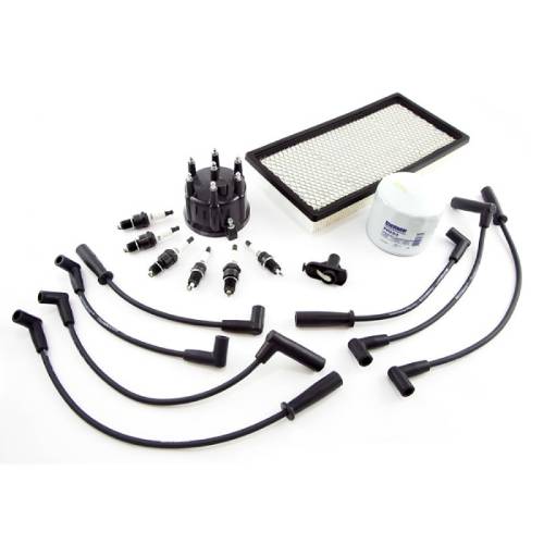 Fat Bob's Garage, OMIX-ADA Part #17256.08, Ignition Tune Up Kit 4.0L 97-98 Jeep XJ Cherokee MAIN