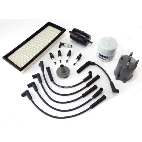 Fat Bob's Garage, OMIX-ADA Part #17256.12, Ignition Tune Up Kit 2.5L 1987-1990 Jeep YJ Wrangler MAIN
