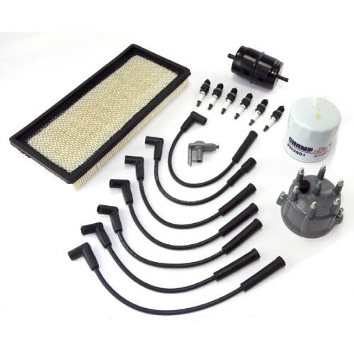 Fat Bob's Garage, OMIX-ADA Part #17256.21, Ignition Tune Up Kit 2.5L 97-98 Jeep XJ Cherokee MAIN