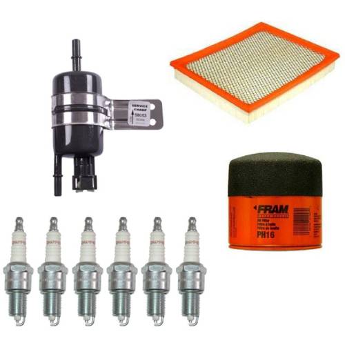 Fat Bob's Garage, OMIX-ADA Part #17256.35, Ignition Tune Up Kit 4.0L 99-02 Jeep WJ Grand Cherokee MAIN