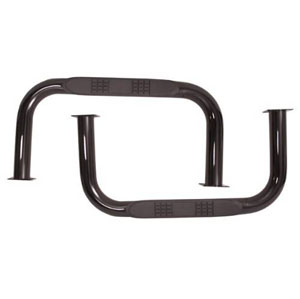 Fat Bob's Garage, Rugged Ridge, Part #11504.01, Jeep CJ5 Nerf Bars, Black 1955-1975 MAIN