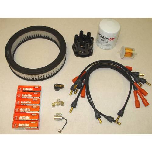 Fat Bob's Garage, OMIX-ADA Part #17257.80, Ignition Tune Up Kit 6 Cylinder 1974 Jeep CJ MAIN