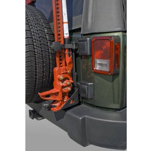 Fat Bob's Garage, Rugged Ridge, Part #11586.01, Jeep JK Wrangler Offroad Jack Mounting Bracket 2007-2016 MAIN