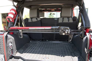 Fat Bob's Garage, Rugged Ridge, Part #11586.02, Jeep Wrangler Offroad Jack Roll Bar Mounting Bracket 1992-2016 MAIN