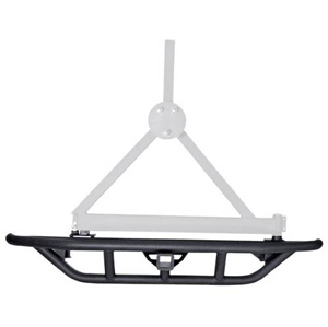 Fat Bob's Garage, Rugged Ridge, Part #11503.22, RRC Rear Bumper W/Tire Carrier Provision, Textured Black MAIN