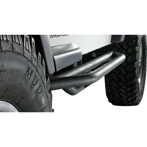 Fat Bob's Garage, Rugged Ridge, Part #11504.13, Jeep Wrangler RRC Side Armor Guards 1987-2006 MAIN