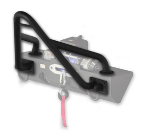 Fat Bob's Garage, Rugged Ridge, Part #11540.13, Stinger Front XHD Bumper Textured Black MAIN