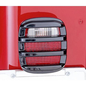 Fat Bob's Garage, Rugged Ridge, Part #11354.02, Jeep CJ/YJ/TJ Taillight Blackouts For 1976-2006 MAIN