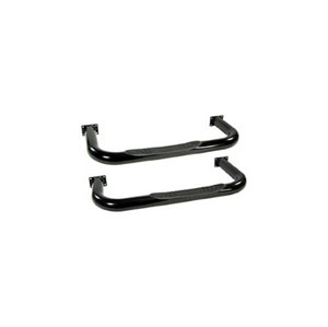 Fat Bob's Garage, Rugged Ridge, Part #11590.01, Jeep CJ5 3" Round Tube Side Steps, Black 1976-1983 MAIN