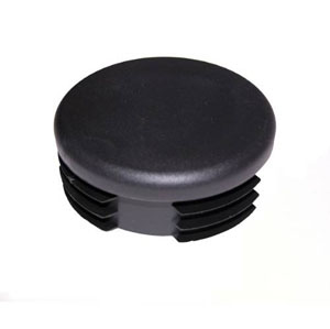 Fat Bob's Garage, Rugged Ridge, Part #11525.01, Tubular Bumper End Cap, 3" Diameter MAIN
