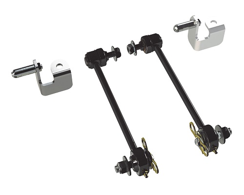 Teraflex JK 6" Front Swaybar Quick Disconnect Kit LARGE