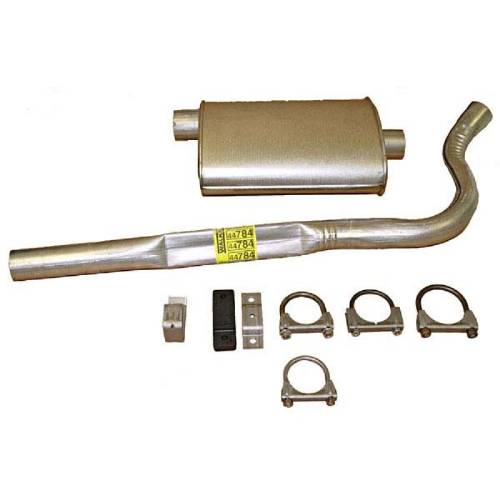 Fat Bob's Garage, OMIX-ADA Part #17606.07, Cat back Exhaust MAIN