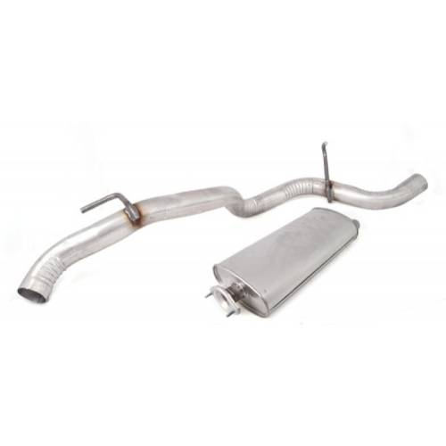 Fat Bob's Garage, OMIX-ADA Part #17611.10, Jeep Liberty Muffler & Tailpipe Kit 2002-2007 MAIN