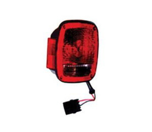 Fat Bob's Garage, OMIX-ADA Part #12403.14, Tail Light RH Black MAIN