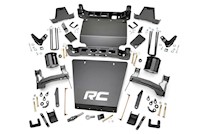 Rough Country 7" GMC Suspension Lift Kit Denali PU 4WD MagneRide Aluminum Arms MAIN