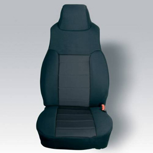 Fat Bob's Garage, Rugged Ridge, Part #13213.01, Jeep TJ Wrangler Neoprene Front Seat Covers 2003-2006 MAIN