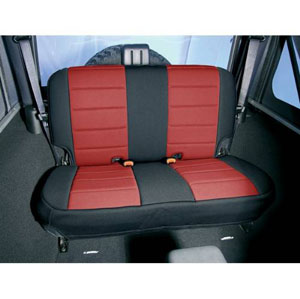 Fat Bob's Garage, Rugged Ridge, Part #13262.53, Jeep CJ/Wrangler Neoprene Rear Seat Covers 1980-1995 MAIN